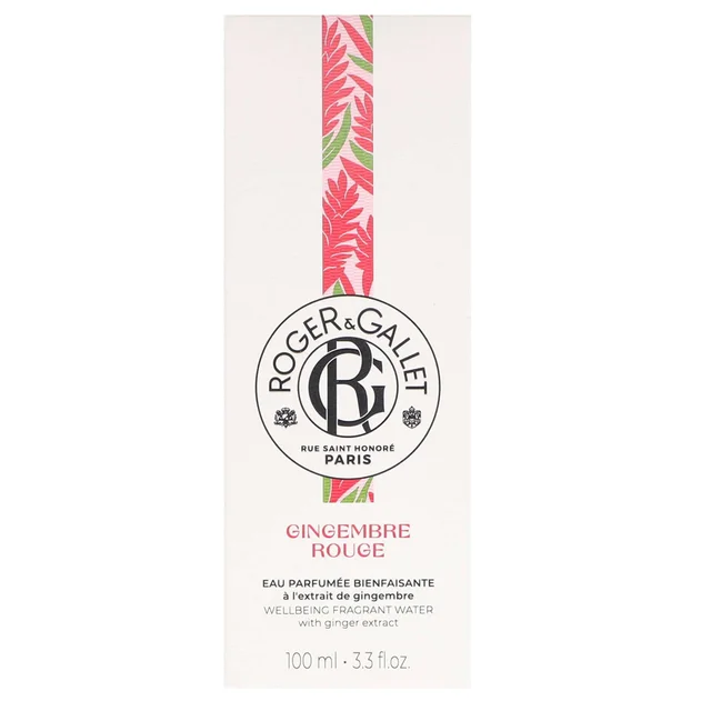 Roger & Gallet Gingembre Rouge Wellbeing Fragrant Water 100ml