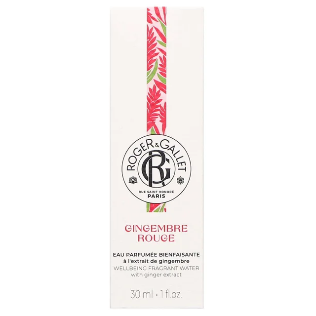 Roger & Gallet Gingembre Rouge Wellbeing Fragrant Water 30ml