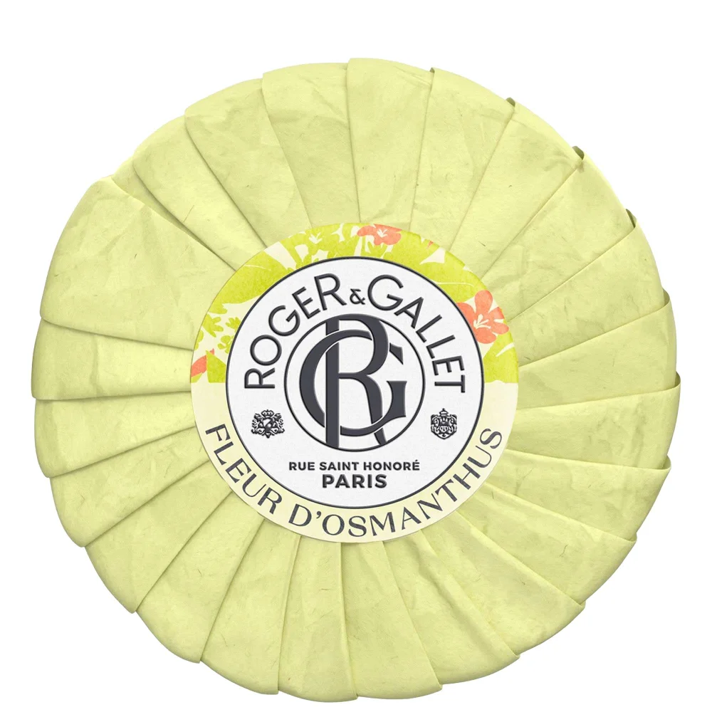 Roger & Gallet Fleur d'Osmanthus Wellbeing Soap 100g Image 1