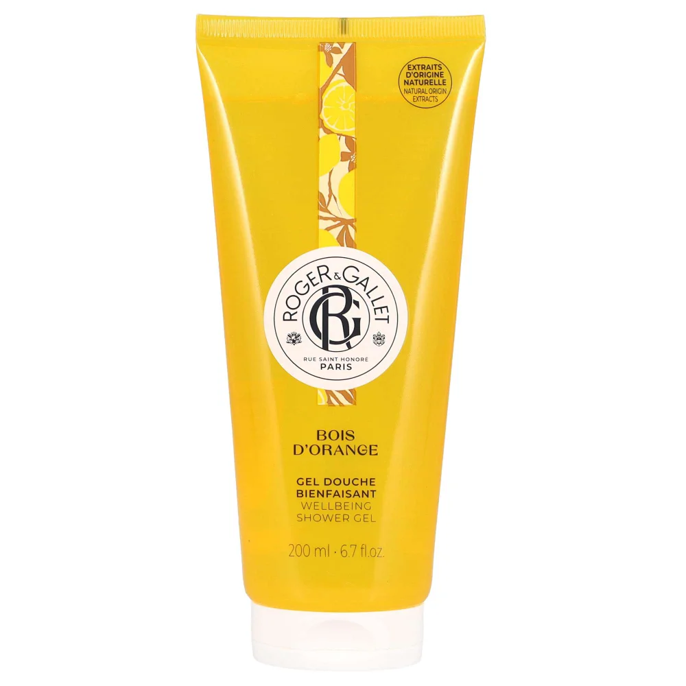 Roger & Gallet Bois d'Orange Wellbeing Shower Gel 200ml Image 1