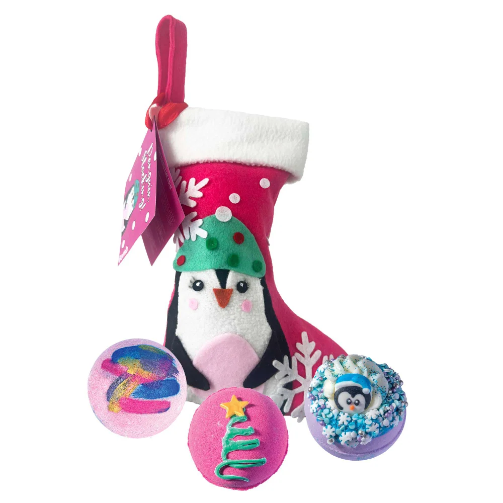 Bomb Cosmetics Penguin Stocking Gift Set Image 1