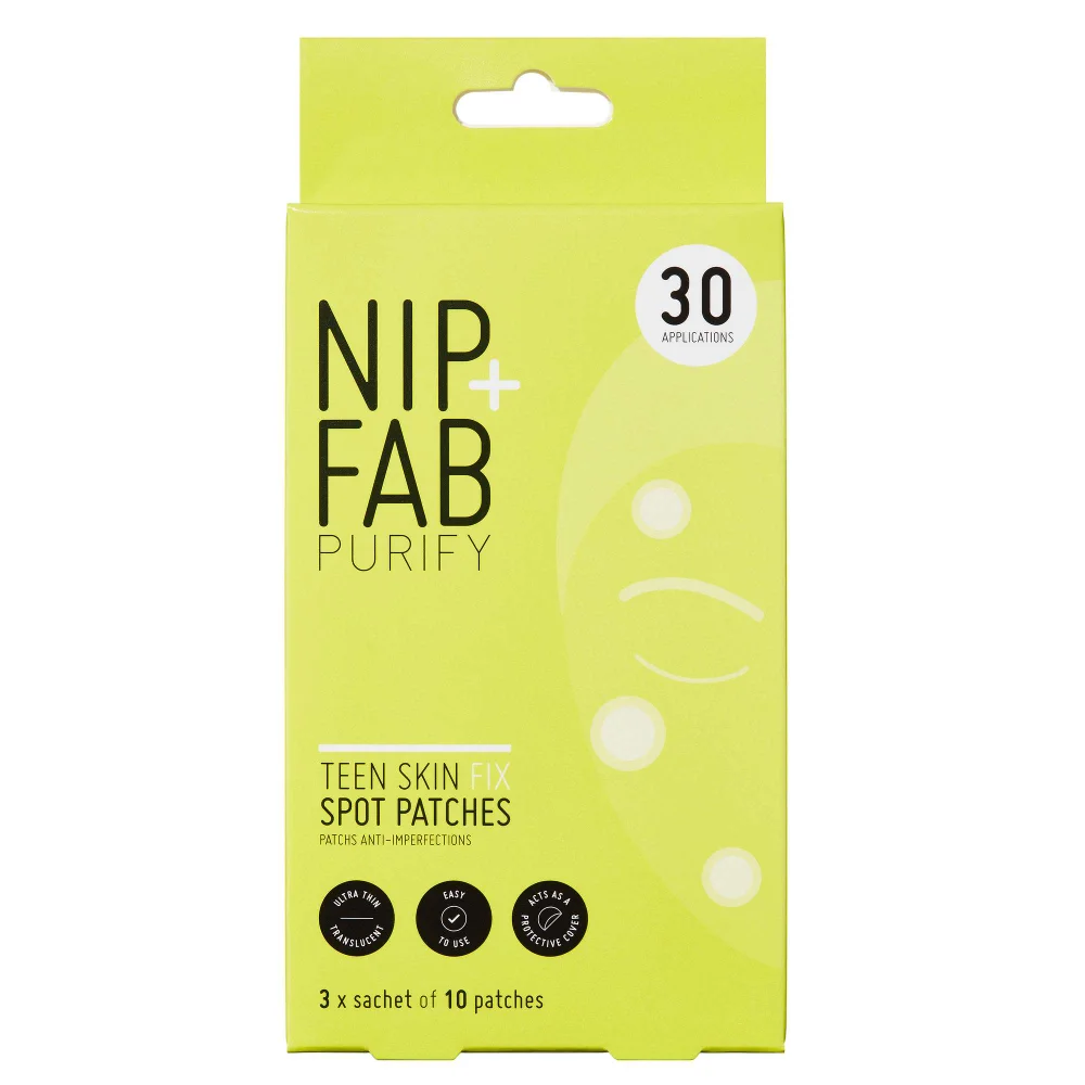 Nip + Fab Teen Skin Fix Spot Patches x 30 Applications Image 1