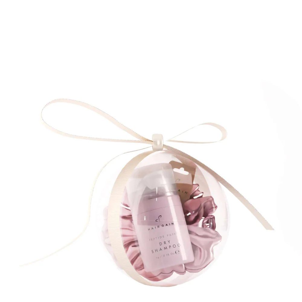 Hair Gain A Puff of Magic Christmas Bauble Gift Set Image 1