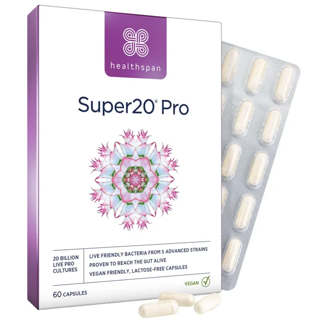 Healthspan Vitamins & Supplements Super20® Pro Capsules x 60