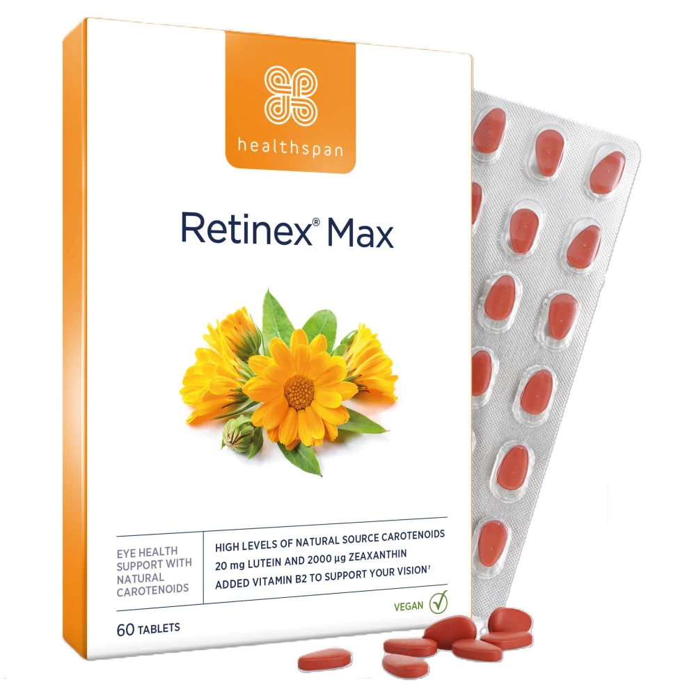 Healthspan Vitamins & Supplements Retinex® Max Tablets x 60 Image 1
