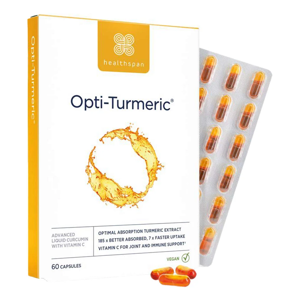 Healthspan Vitamins & Supplements Opti-Turmeric® Capsules x 60 Image 1