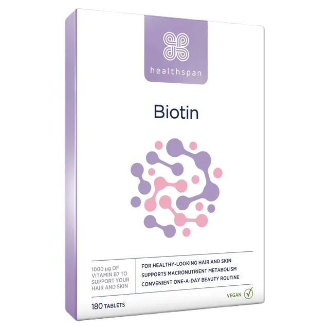 Healthspan Biotin 1000 µg Tablets x 180