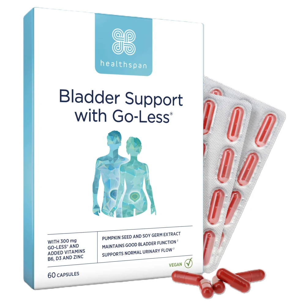 Healthspan Bladder Support with Go-Less® Capsules x 60 Image 1