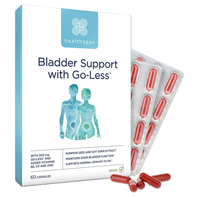 Healthspan Bladder Support with Go-Less® Capsules x 60