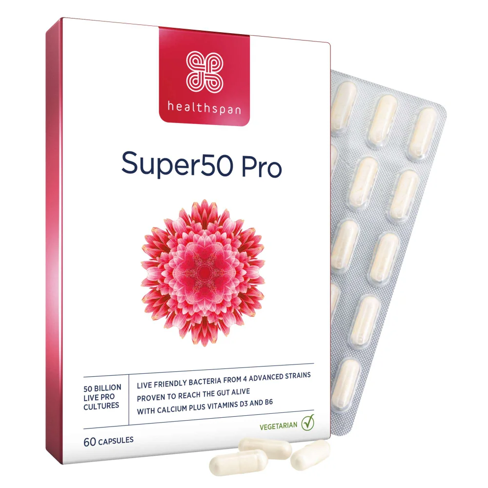 Healthspan Super50 Pro Capsules x 60 Image 1