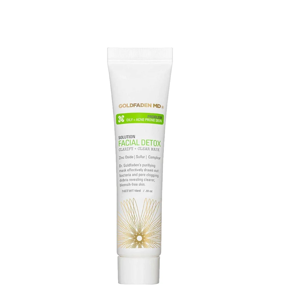 Goldfaden MD Mask Facial Detox Clarify + Clear Mask 15ml Image 1