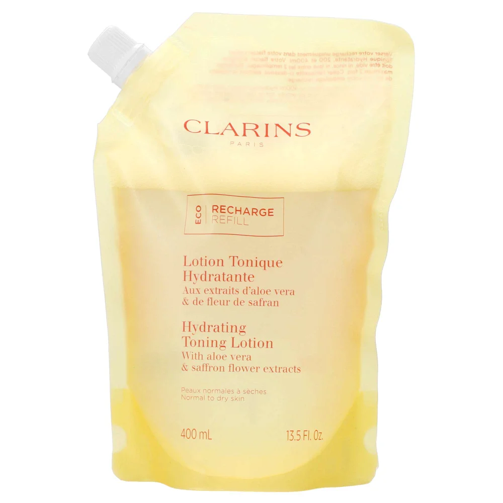 Clarins Cleansers & Toners Hydrating Toning Lotion Refill 400ml Image 1