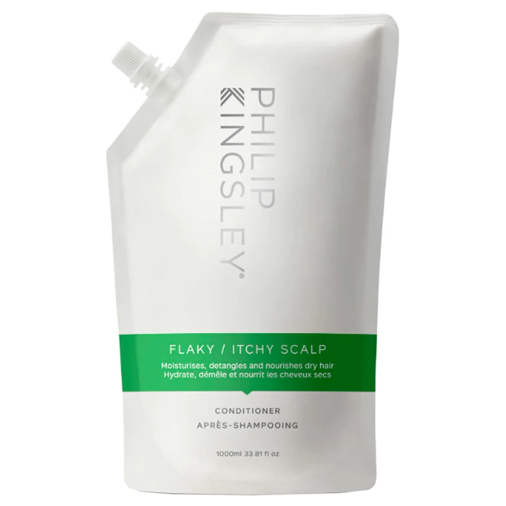 Philip Kingsley Flaky/Itchy Scalp Anti-Dandruff Conditioner Eco Refill Pouch 1000ml Image 1