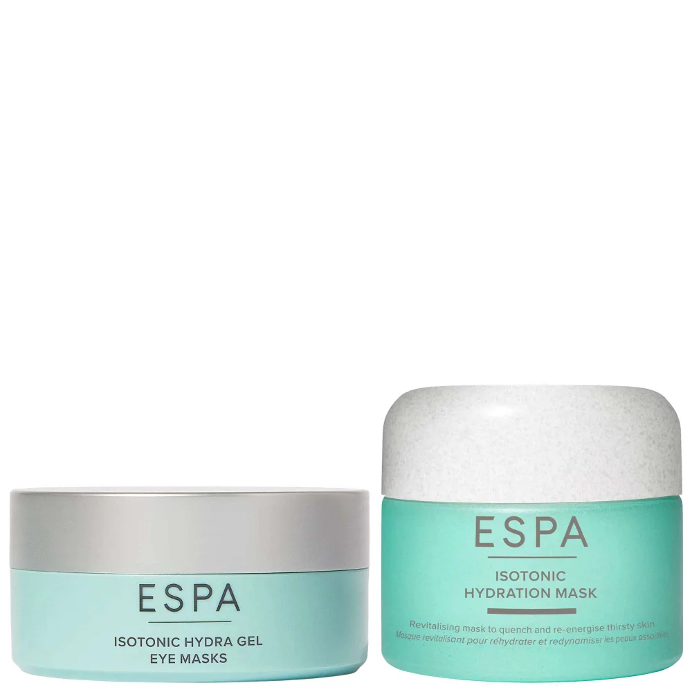 ESPA Duo: Isotonic Hydra Gel Eye Masks & Isotonic Hydration Mask 55ml Image 1