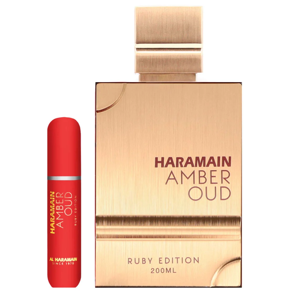 Al Haramain Amber Oud Ruby Edition Eau de Parfum Spray 200ml Image 1
