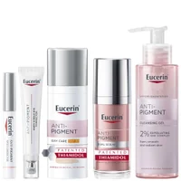 Eucerin Bundles Set: Anti-Pigment Spot Corrector 5ml, Eye Cream 15ml, Day Cream 50ml, Serum 30ml & Cleansing Gel 200ml