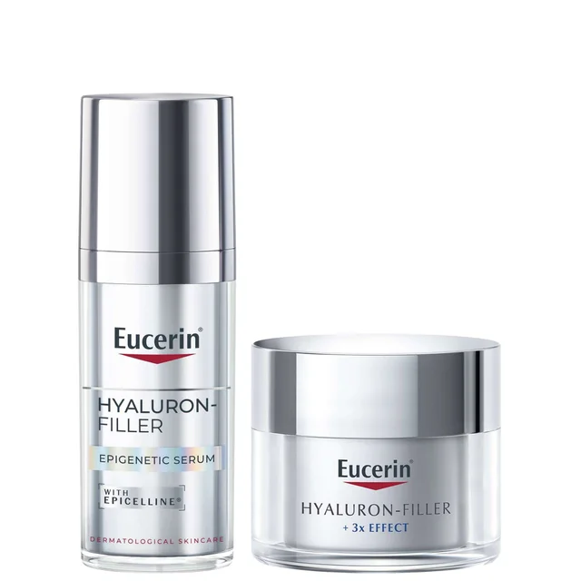 Eucerin Duo: Hyaluron-Filler Day Cream SPF30 All Skin Types 50ml & Epigenetics Youth Serum 30ml