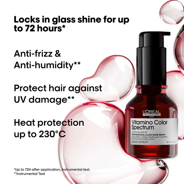 L'Oréal Professionnel Vitamino Color Spectrum Glass Shine Serum for Coloured Hair 50ml