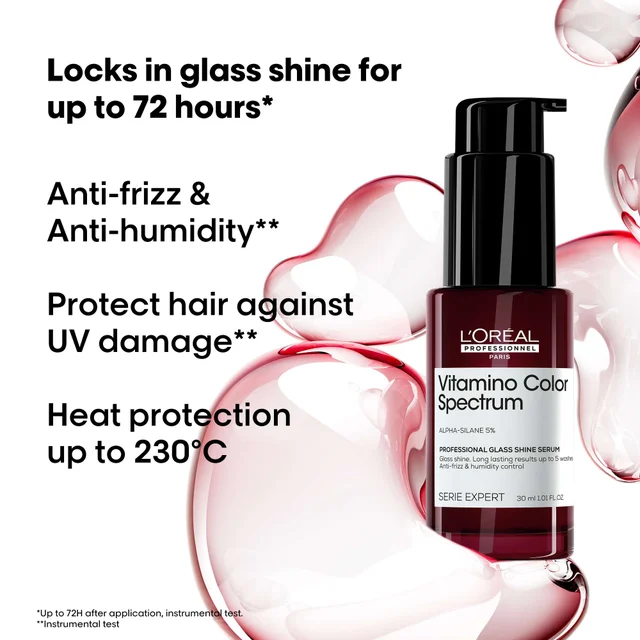 L'Oréal Professionnel Vitamino Color Spectrum Glass Shine Serum for Coloured Hair 30ml