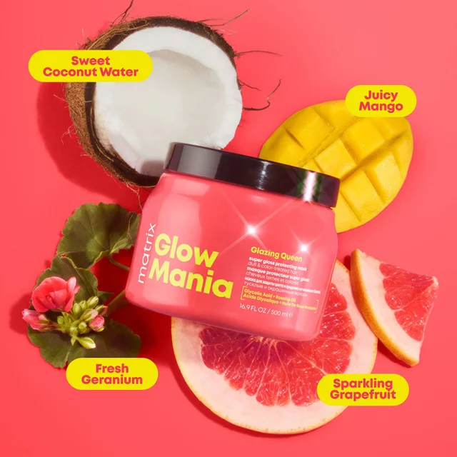 Matrix Glow Mania Glazing Queen: Super Gloss Protecting Mask 500ml