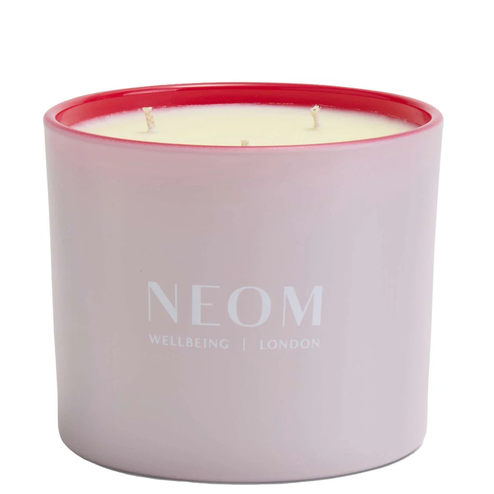 Neom Wellbeing London It's All Rosy Candle (3 Wicks) 420g Image 1