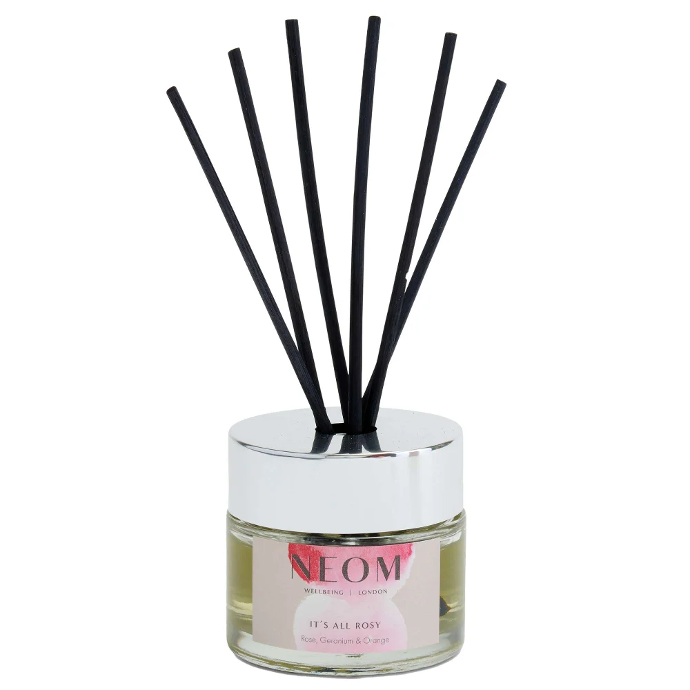 Neom Wellbeing London It's All Rosy Reed Diffuser 100ml Image 1
