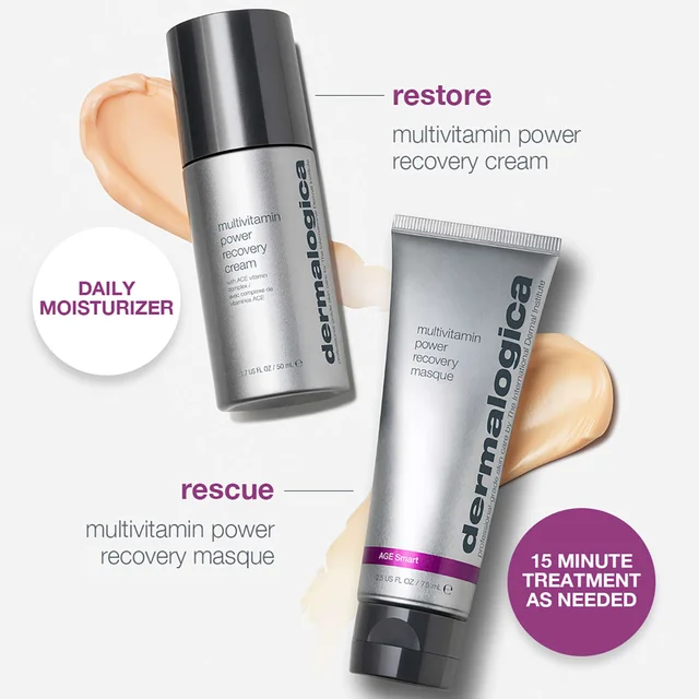 Dermalogica Multivitamin Stressed Skin Recovery System (Worth £157.00)