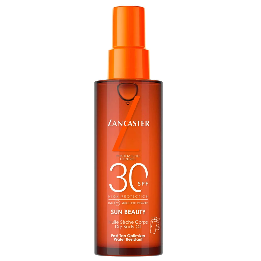 Lancaster Sun Beauty Satin Dry Oil Fast Tan Optimizer for Body SPF30 150ml Image 1