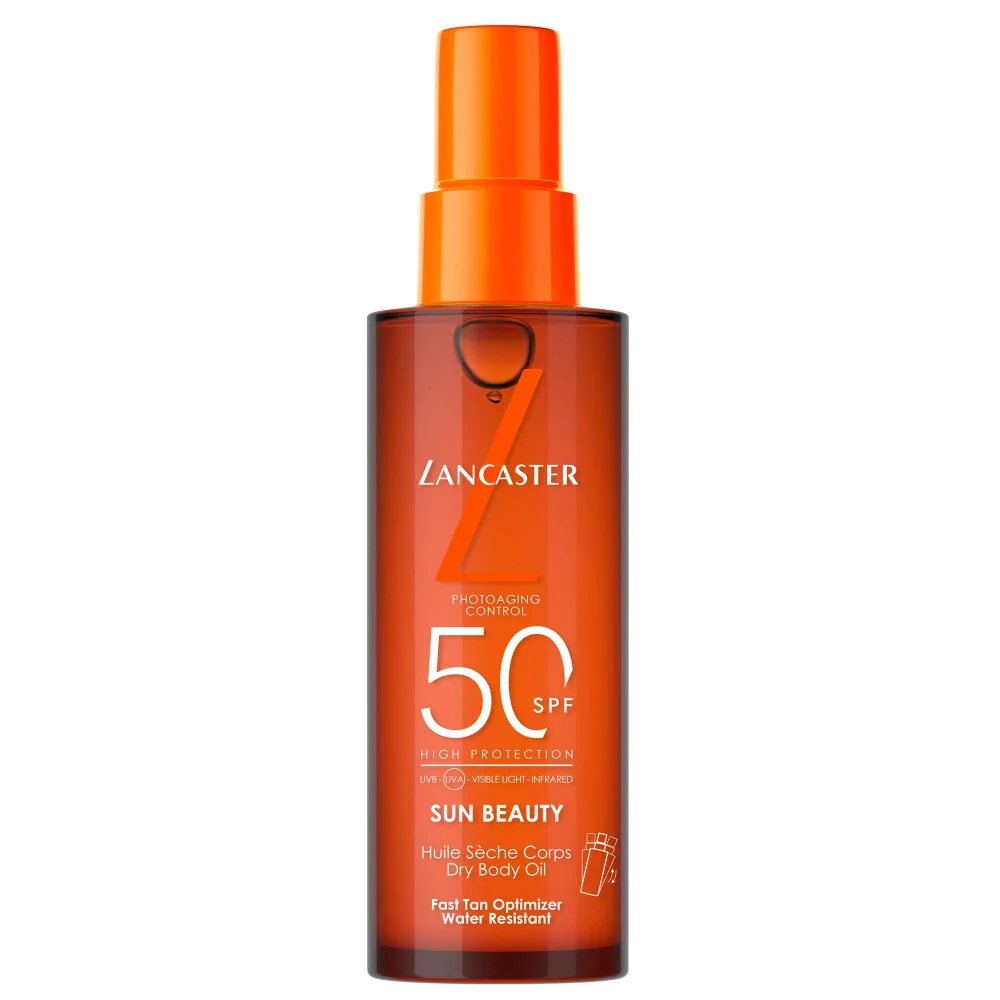 Lancaster Sun Beauty Satin Dry Oil Fast Tan Optimizer for Body SPF50 150ml Image 1