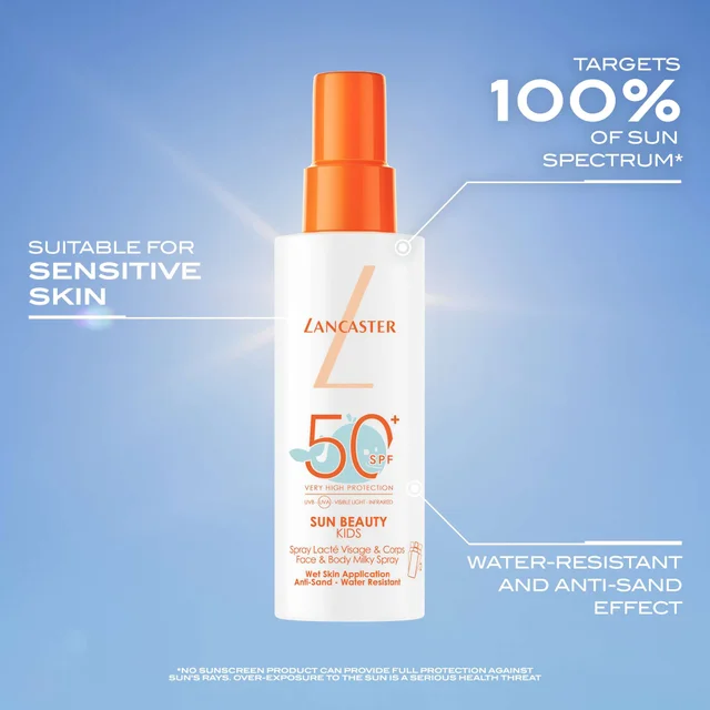 Lancaster Sun For Kids Face & Body Milky Spray SPF50+ 150ml