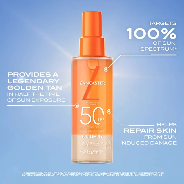 Lancaster Sun Beauty Sun Protective Water SPF50 150ml