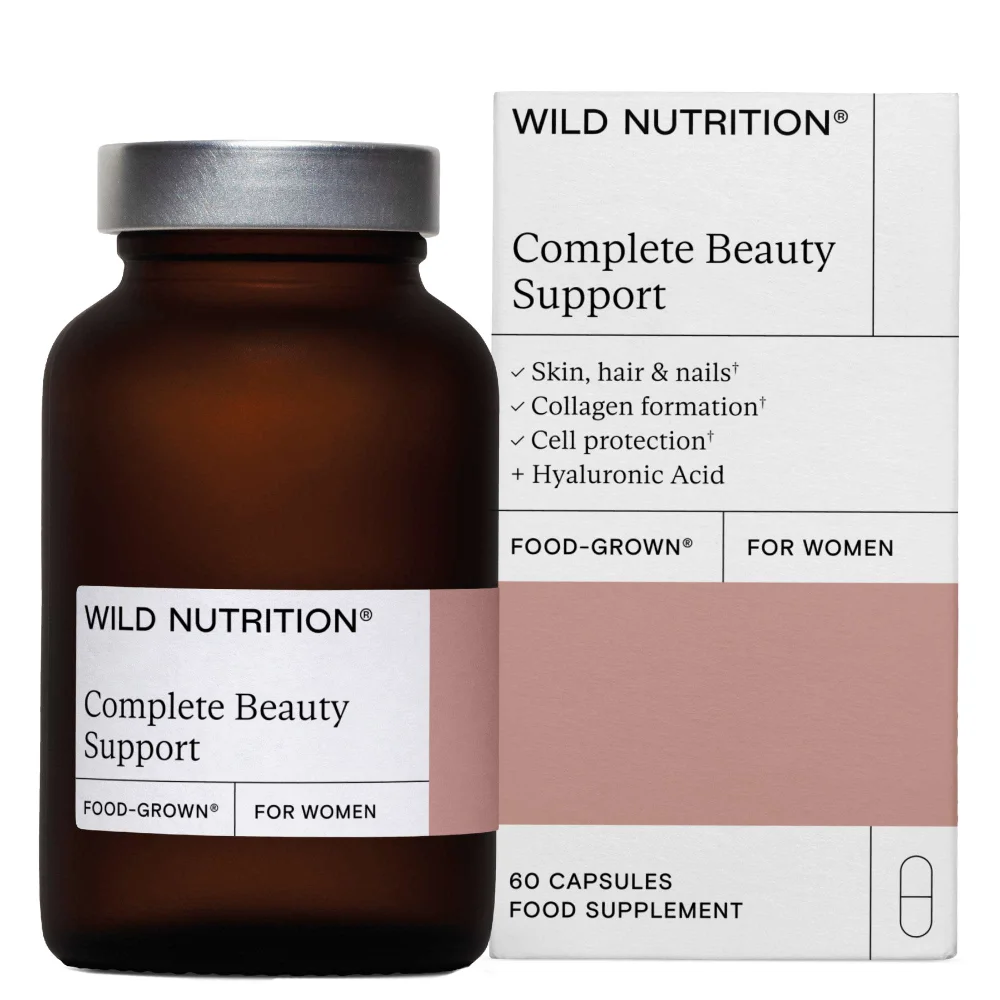 Wild Nutrition  Supplements Food-Grown® Complete Beauty Support Capsules x 60 Image 1