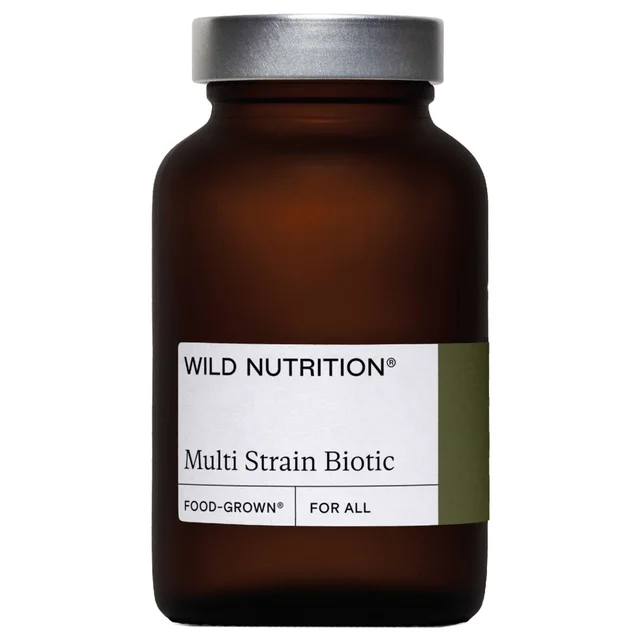 Wild Nutrition Food-Grown® Multi Strain Biotic Capsules x 30