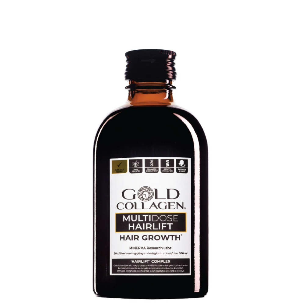 Gold Collagen Liquid Supplement Hair Growth Liquid Supplement 20 x 15ml Image 1