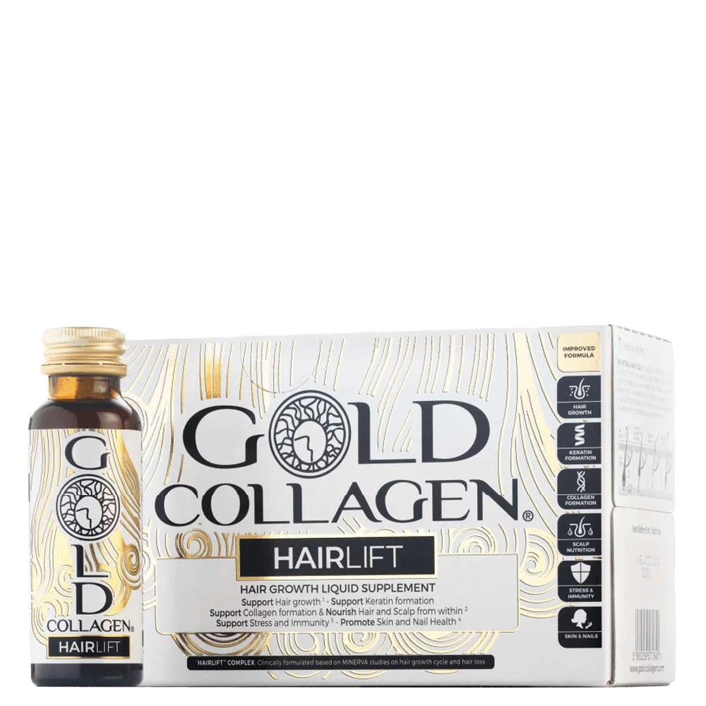 Gold Collagen Liquid Supplement Hair Lift Liquid Supplement 10 x 50ml Image 1
