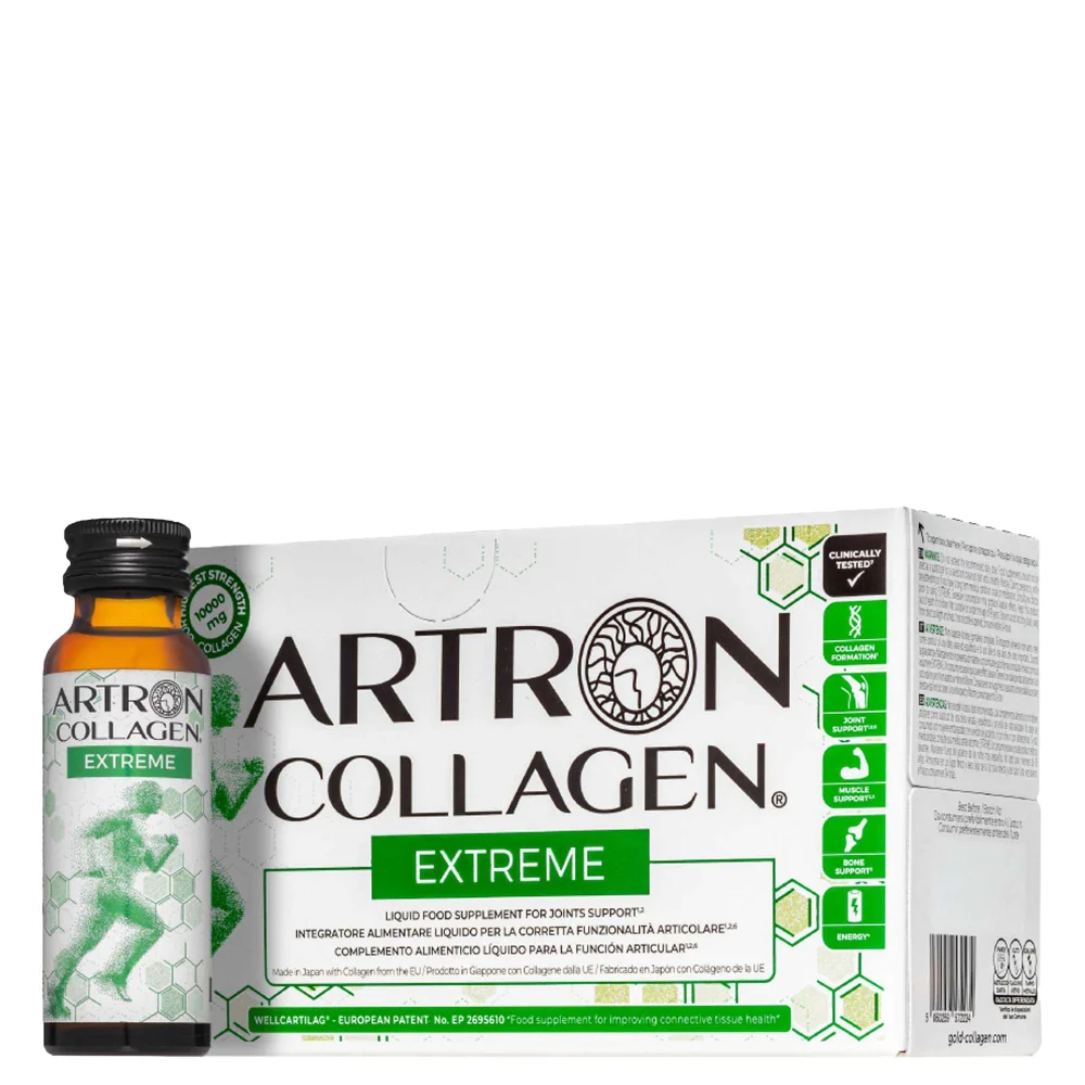 Gold Collagen Liquid Supplement Artron Extreme Liquid Food Supplement For Joints Support 10 x 50ml Image 1
