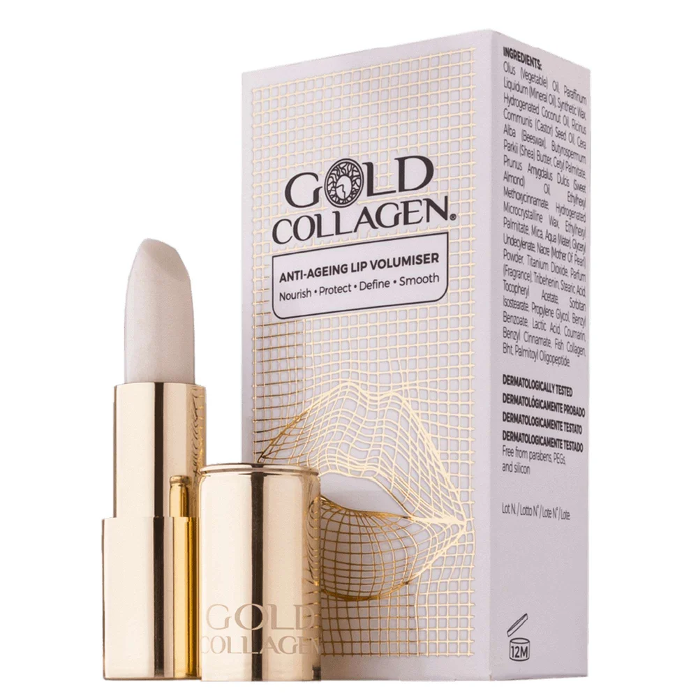Gold Collagen Anti-Ageing Lip Volumiser 4g Image 1