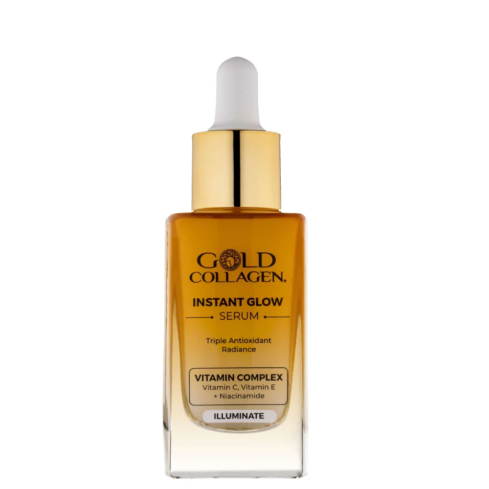 Gold Collagen Skincare  Instant Glow Serum 30ml Image 1