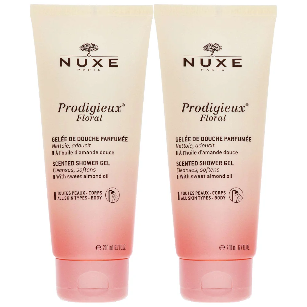 Nuxe Bundles Duo: Prodigieux Floral Scented Shower Gel 200ml x2 Image 1
