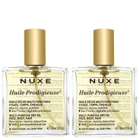 Nuxe Duo: Huile Prodigieuse Multi-Purpose Dry Oil Spray 100ml x 2 - undefined undefined