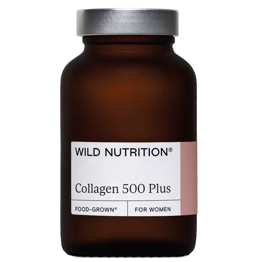 Wild Nutrition Supplements Food-Grown® Collagen 500 plus x 30 Image 1