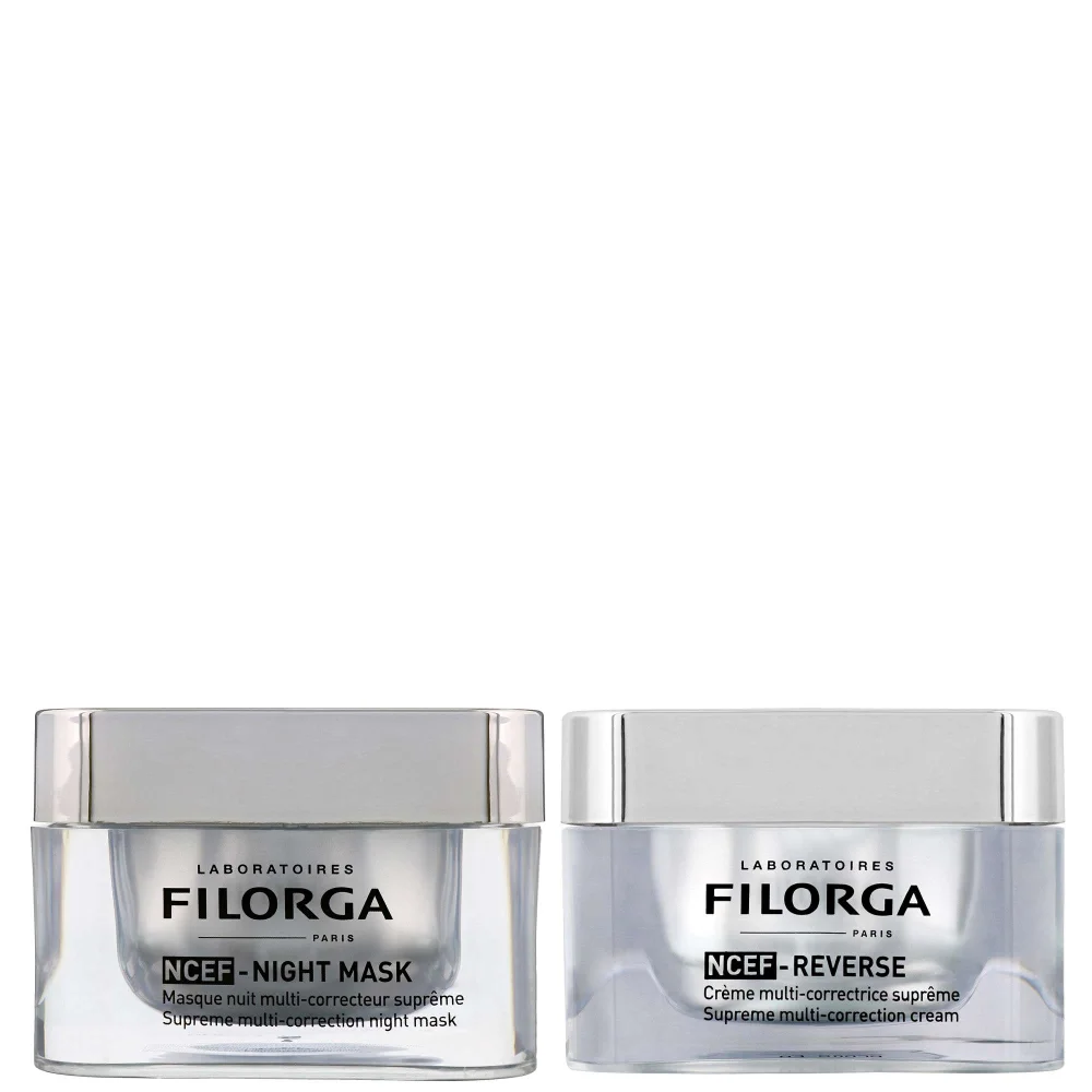Filorga Bundles Duo: NCEF-Night Mask 50ml & NCEF-Reverse Cream 50ml Image 1
