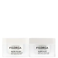 Filorga Bundles Duo: Nutri-Filler Nutri-Replenishing Cream 50ml & Sleep & Lift Ultra-Lifting Night Cream 50ml - undefined undefined