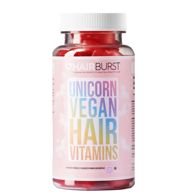 Hairburst Unicorn Vegan Hair Vitamins x 60 Capsules