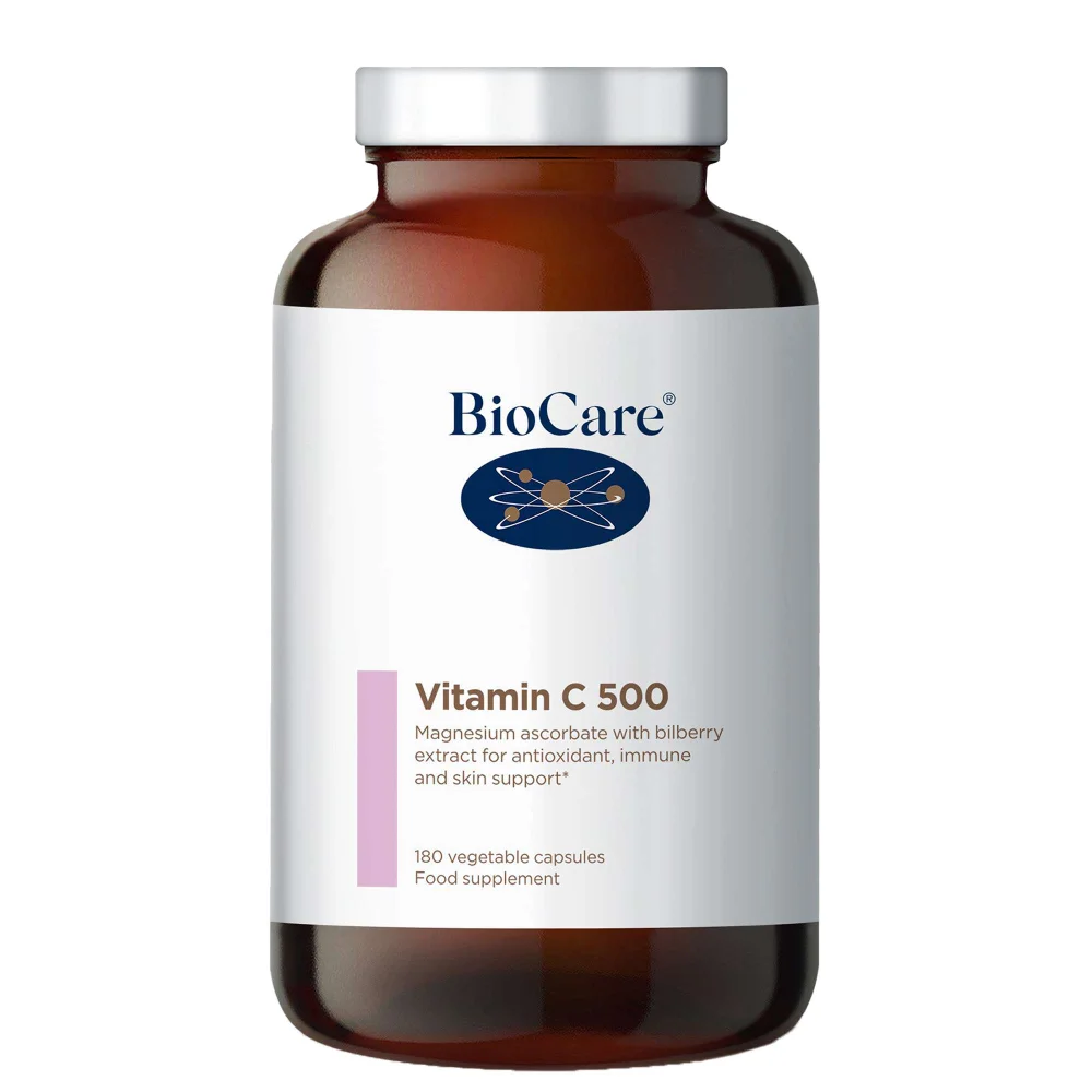 BioCare Vitamin C 500 x 180 Capsules Image 1