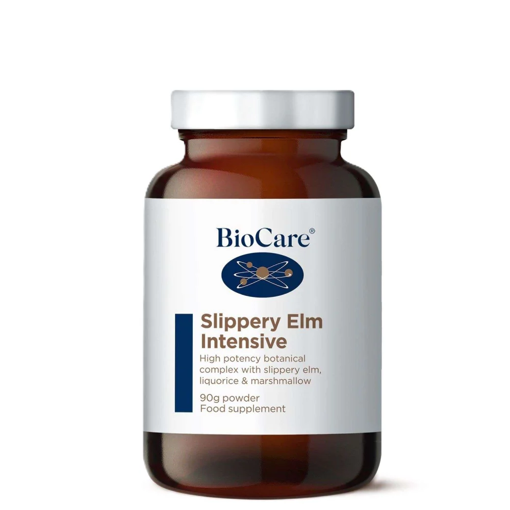 BioCare Digestion Supplements Slippery Elm Intensive Powder 90g Image 1