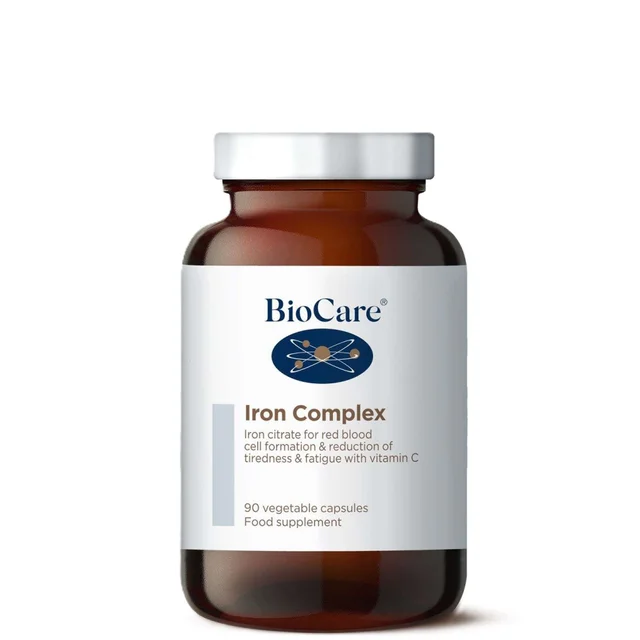 BioCare Vitamins & Supplements Iron Complex x 90 Capsules