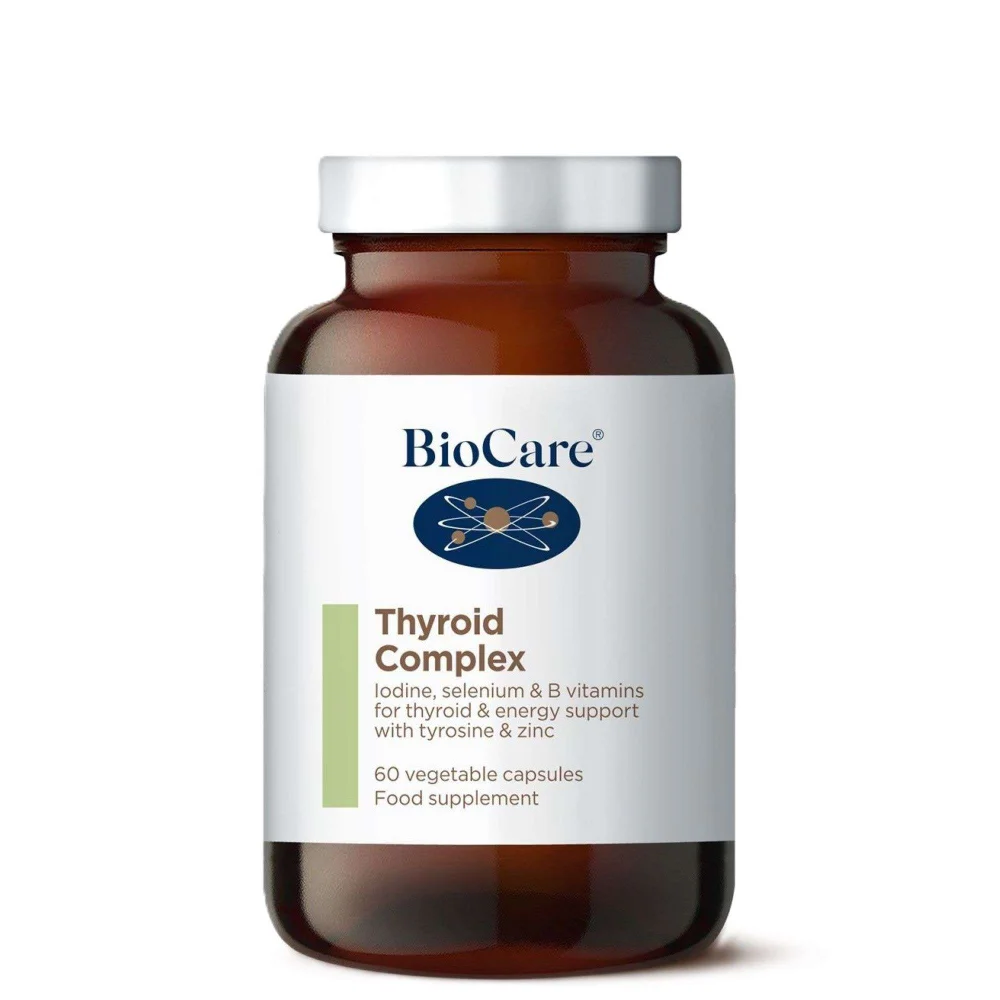 BioCare Vitamins & Supplements Thyroid Complex x 60 Capsules Image 1
