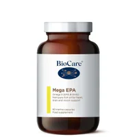 BioCare Fish Oil Supplements Mega Epa Marine x 60 Capsules - undefined undefined