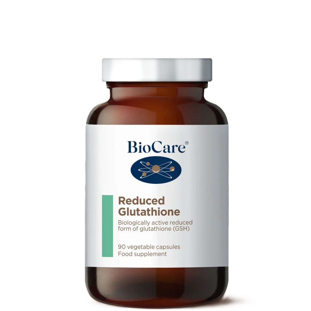 BioCare Reduced Glutathione x 90 Capsules Image 1